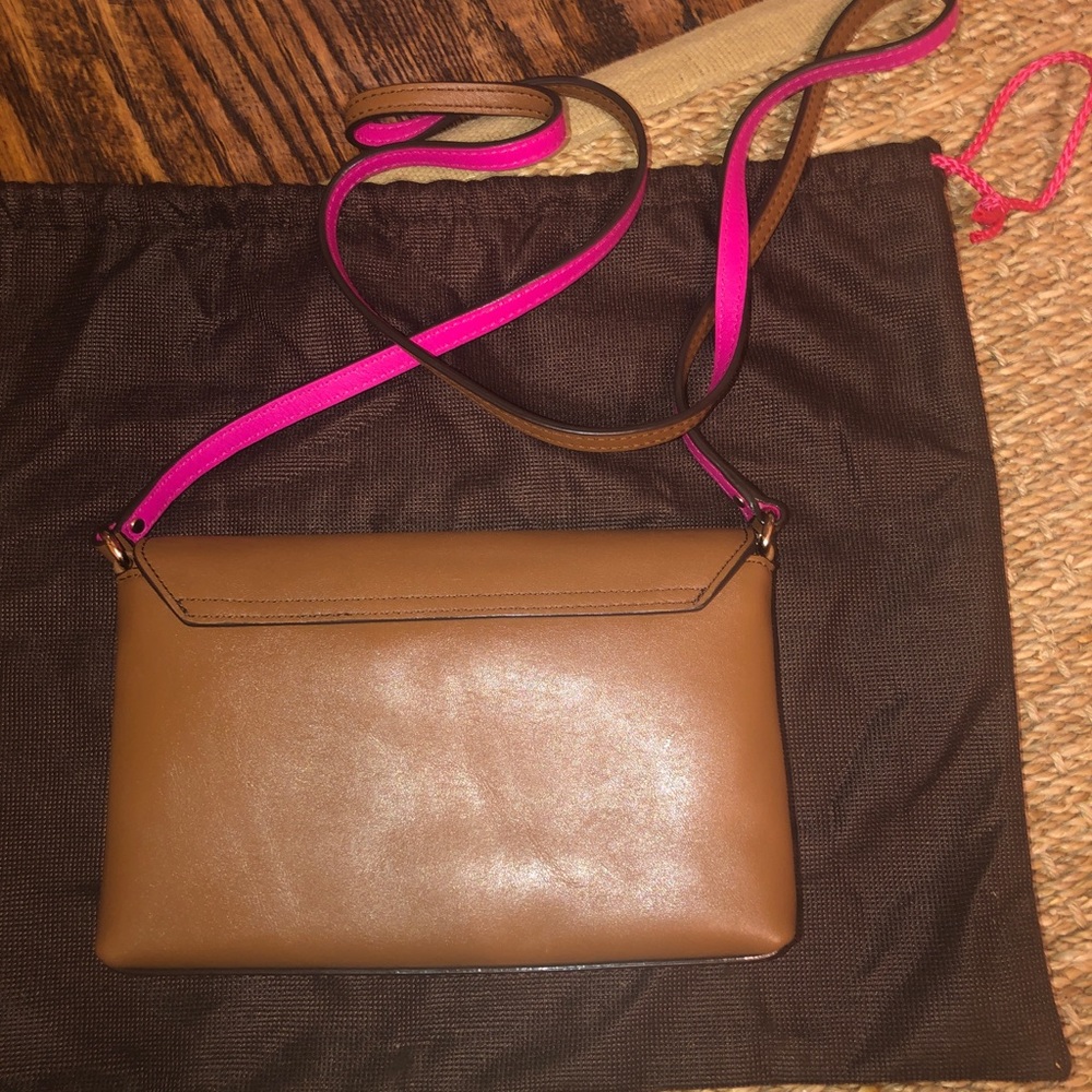 Kate Spade brown leather crossbody bag - Picture 5 of 5